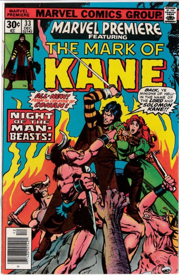 MARVEL PREMIERE #33: M (9.8) (Solomon Kane #33-34)