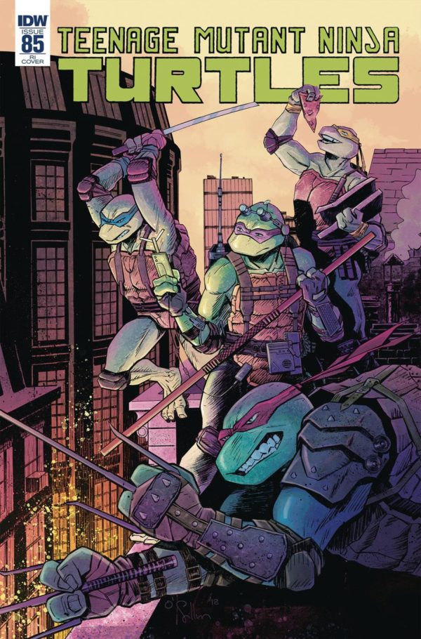 TEENAGE MUTANT NINJA TURTLES (2011-2024: VARIANT) #85: #85 David O’Sullivan RI cover