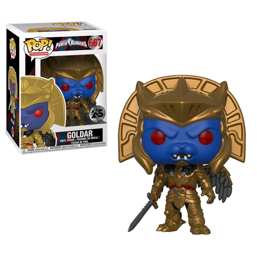 POP TELEVISION VINYL FIGURE #667: Goldar: Power Rangers in box NM POP TELEVISION VINYL FIGURE #667: Goldar: Power Rangers in box NM