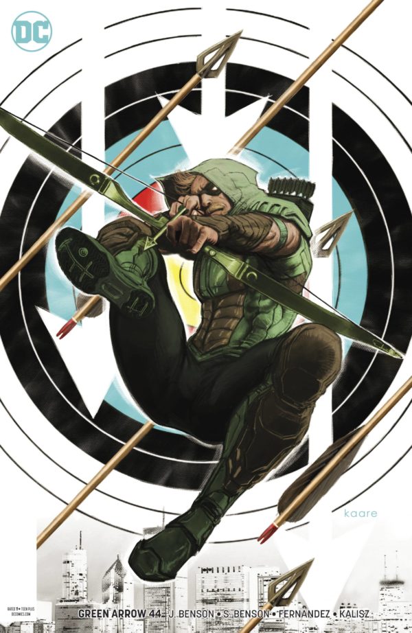 GREEN ARROW (2016-2019 SERIES: VARIANT EDITION) #44: Kaare Andrews cover