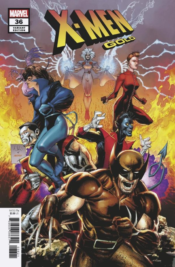 X-MEN GOLD (VARIANT EDITION) #36: Whilce Portacio Final Issue cover