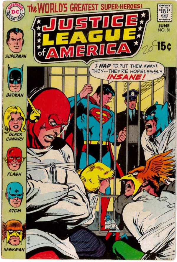 JUSTICE LEAGUE OF AMERICA (1960-1987 SERIES) #81