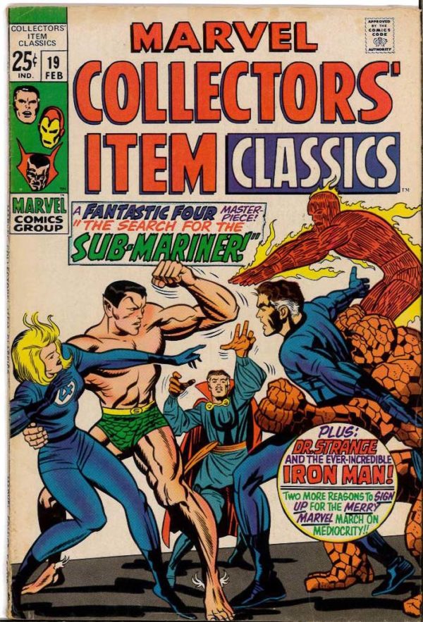 MARVEL COLLECTORS’ ITEM CLASSICS #19: 5.0 (VG/FN)