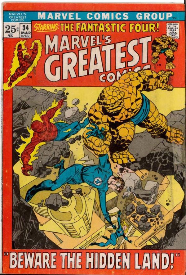 MARVEL’S GREATEST COMICS #34: 9.0 (VF/NM)