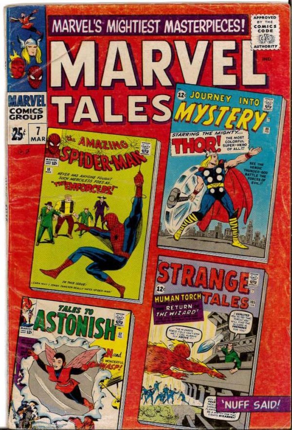 MARVEL TALES #7: 5.5 (FN)