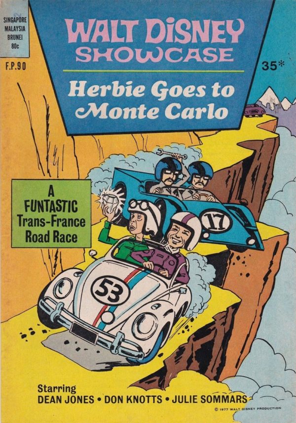 WALT DISNEY’S FILM PREVIEW COMIC (FP) (1953-1977) #90: Herbie Goes to Monte Carlo