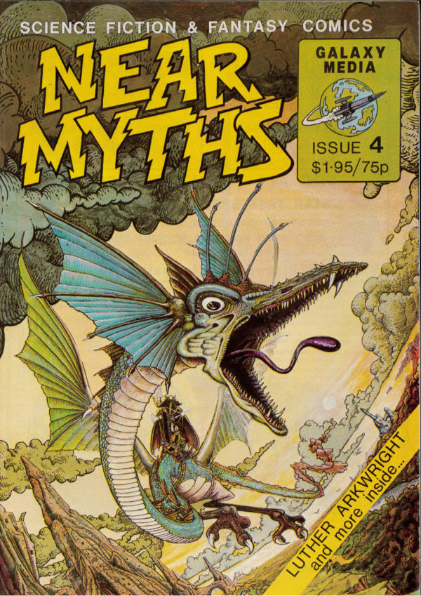 NEAR MYTHS #4: Bryan Talbot’s Luther Arkwright/Morrison story/art -9.6 (NM)
