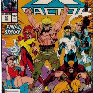 X-FACTOR (1984: AUSTRALIAN PRICE VARIANT – APV) #62: 9.2 (NM)