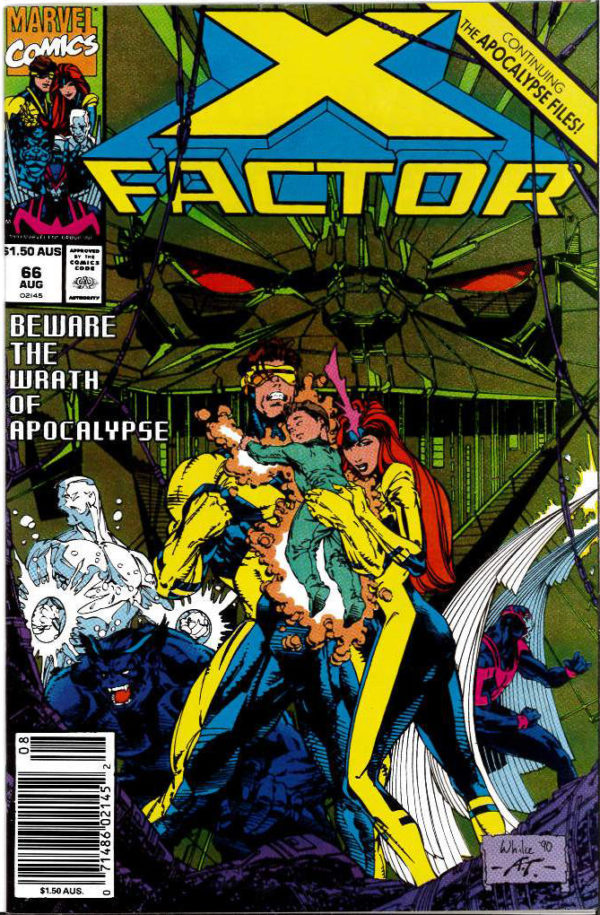 X-FACTOR (1984: AUSTRALIAN PRICE VARIANT – APV) #66: 9.2 (NM)