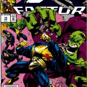X-FACTOR (1984: AUSTRALIAN PRICE VARIANT – APV) #74: 9.2 (NM)