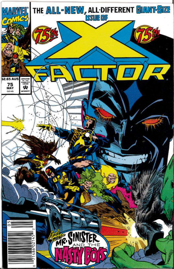 X-FACTOR (1984: AUSTRALIAN PRICE VARIANT – APV) #75: 9.2 (NM)