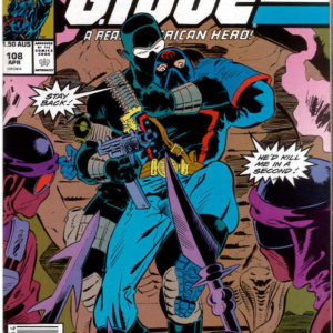 G.I. JOE (1982 SERIES: AUSTRALIAN PRICE VARIANT) #108: 9.2 (NM)