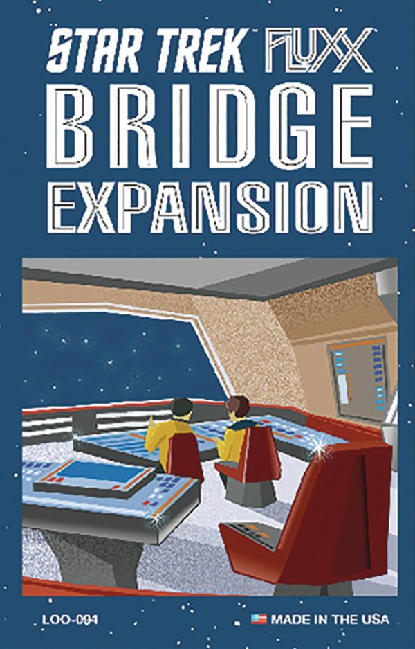 FLUXX CARD GAME #31: Star Trek Bridge expansion