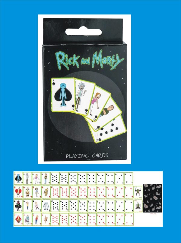 RICK AND MORTY PLAYING CARDS