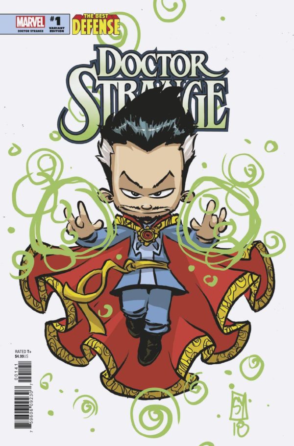 DEFENDERS: BEST DEFENSE – DOCTOR STRANGE #1: #1 Skottie Young Babies cover