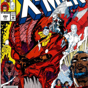 UNCANNY X-MEN (1963: AUSTRALIAN PRICE VARIANT) #284: 8.0 (VF) no top staple