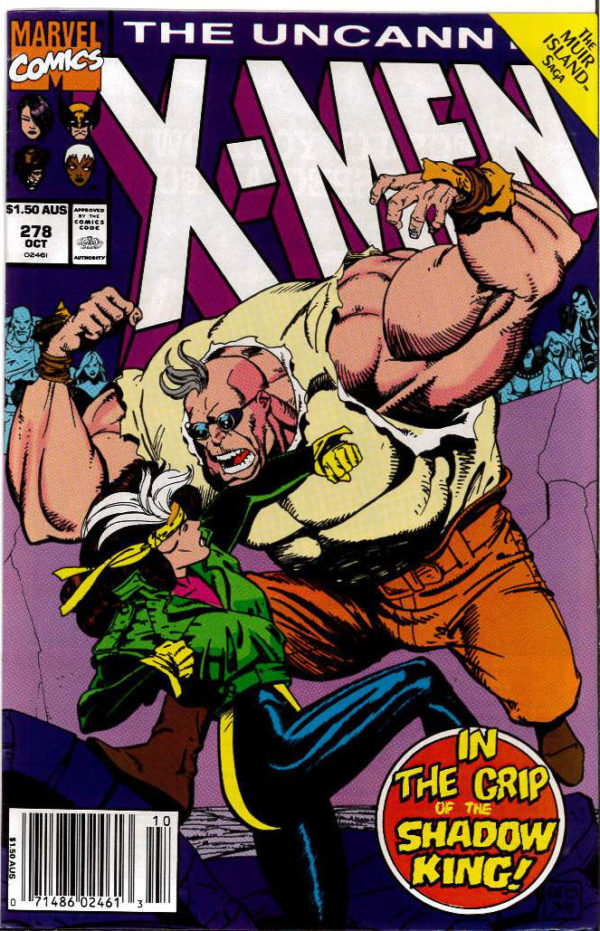 UNCANNY X-MEN (1963: AUSTRALIAN PRICE VARIANT) #278: 9.2 (NM)