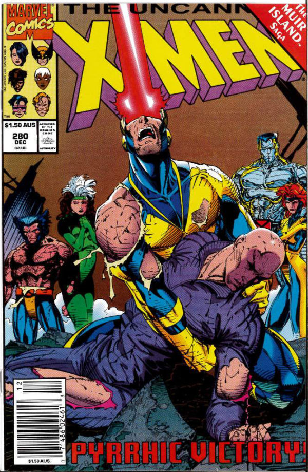 UNCANNY X-MEN (1963: AUSTRALIAN PRICE VARIANT) #280: 9.2 (NM)