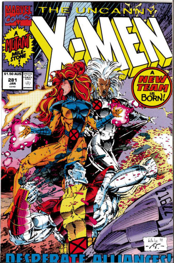 UNCANNY X-MEN (1963: AUSTRALIAN PRICE VARIANT) #281: 9.2 (NM)