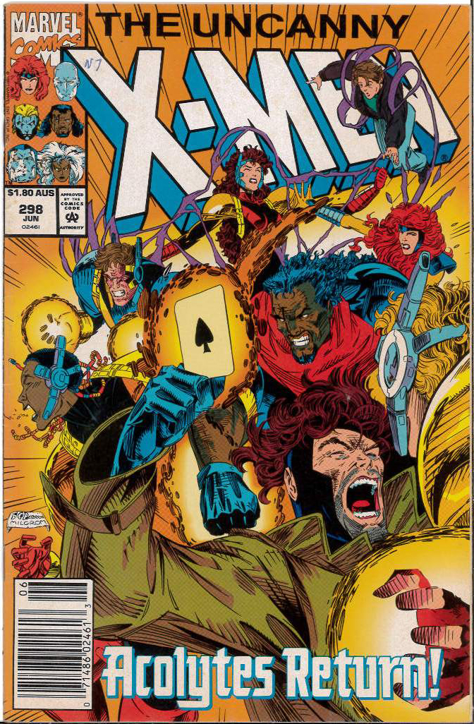UNCANNY X-MEN (1963: AUSTRALIAN PRICE VARIANT) #298: 9.0 (VF/NM) UNCANNY X-MEN (1963: AUSTRALIAN PRICE VARIANT) #298: 9.0 (VF/NM)