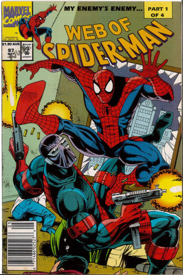 WEB OF SPIDER-MAN (1984: AUSTRALIAN PRICE VARIANT) #97: 7.0 (FN/VF)