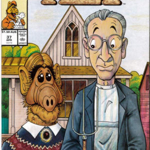 ALF (AUSTRALIAN PRITN VARIANT – APV) #37: 9.2 (NM) cover writing