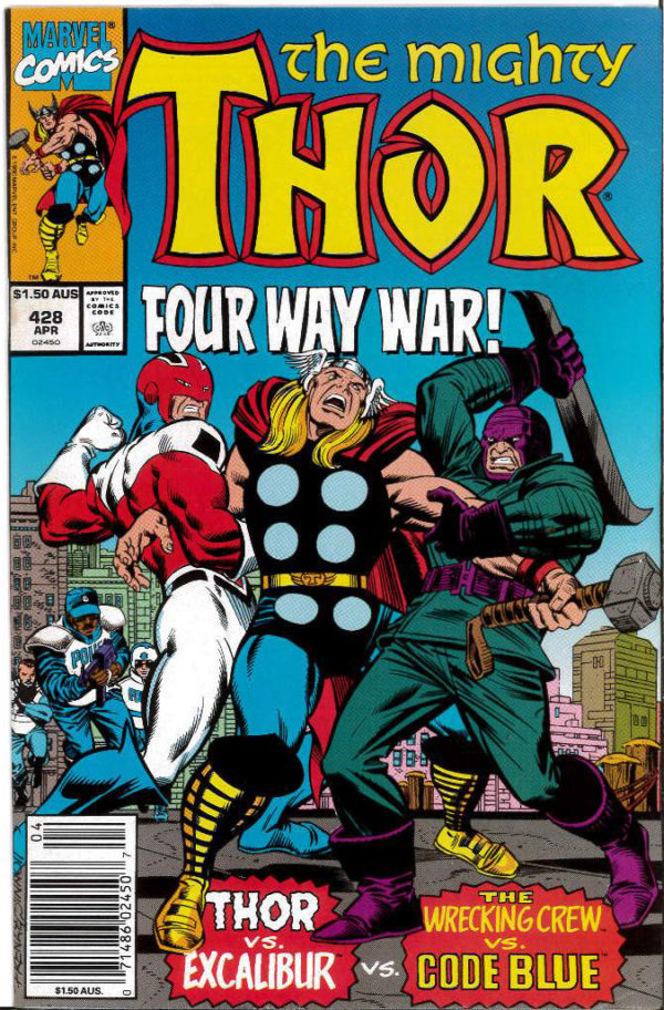 THOR (1966: AUSTRALIAN PRICE VARIANT – APV) #428: 9.2 (NM)