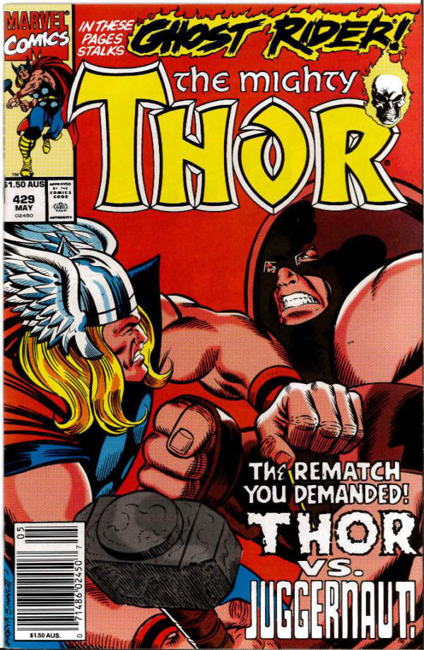 THOR (1966: AUSTRALIAN PRICE VARIANT – APV) #429: 9.2 (NM)