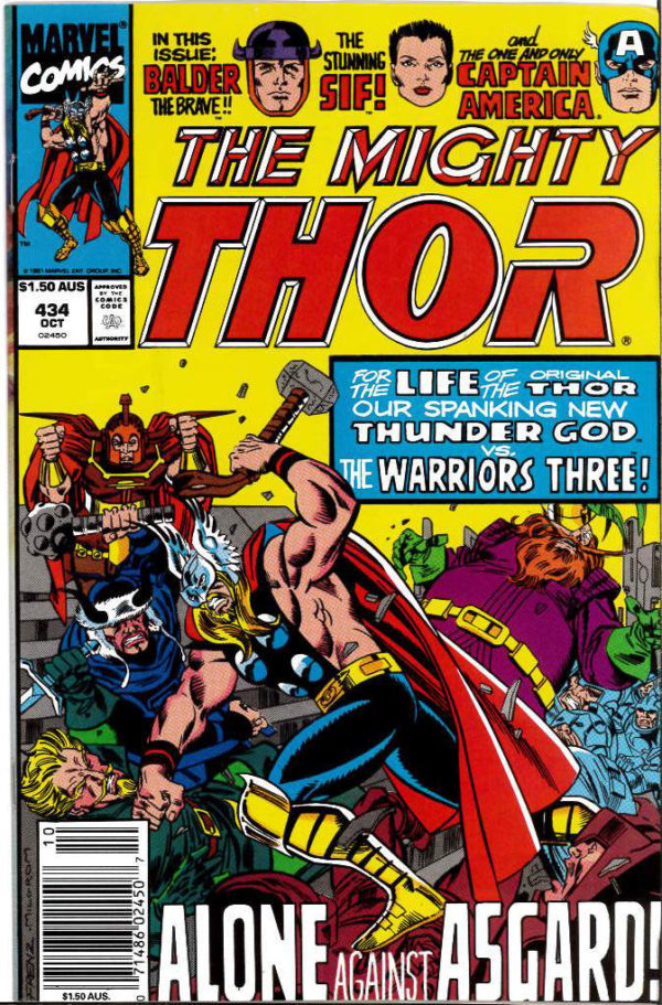 THOR (1966: AUSTRALIAN PRICE VARIANT – APV) #434: 9.2 (NM)