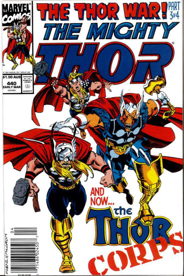 THOR (1966: AUSTRALIAN PRICE VARIANT – APV) #440: 9.2 (NM)