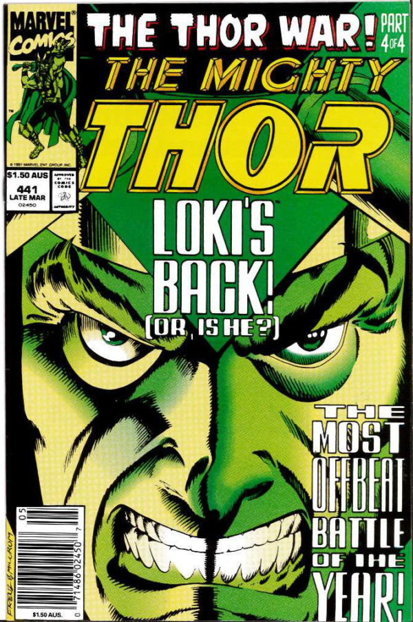 THOR (1966: AUSTRALIAN PRICE VARIANT – APV) #441: 9.2 (NM)