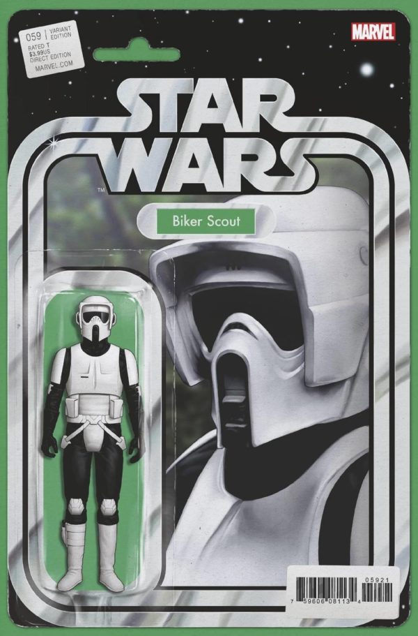 STAR WARS (2015-2019 SERIES: VARIANT EDITION) #59: #59 John Tyler Christopher Action Figure cover