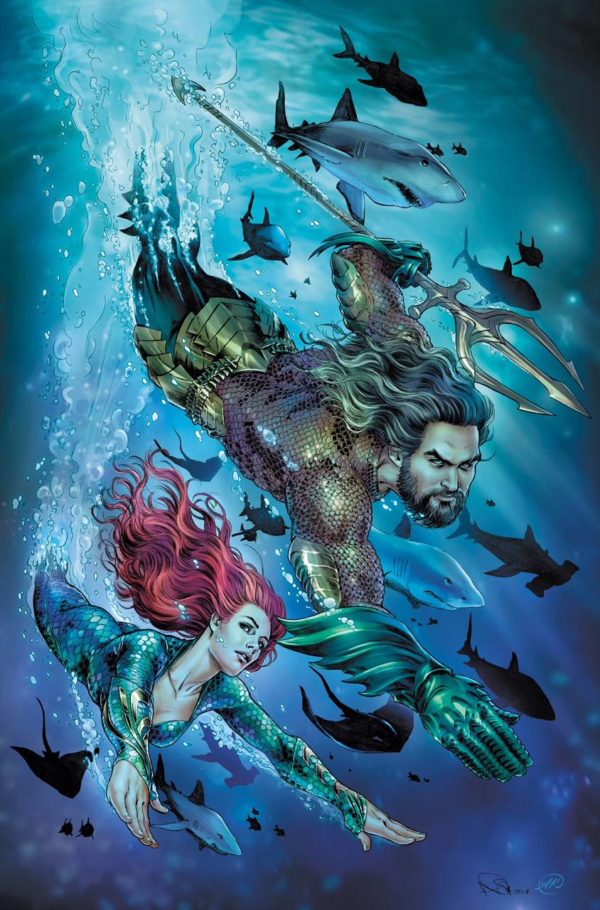 AQUAMAN (2016-2020 SERIES: VARIANT EDITION) #43: Joshua Middleton cover