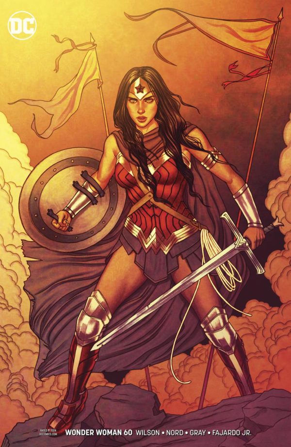 WONDER WOMAN (2016-2019 SERIES: VARIANT EDITION) #60: Jenny Frison cover