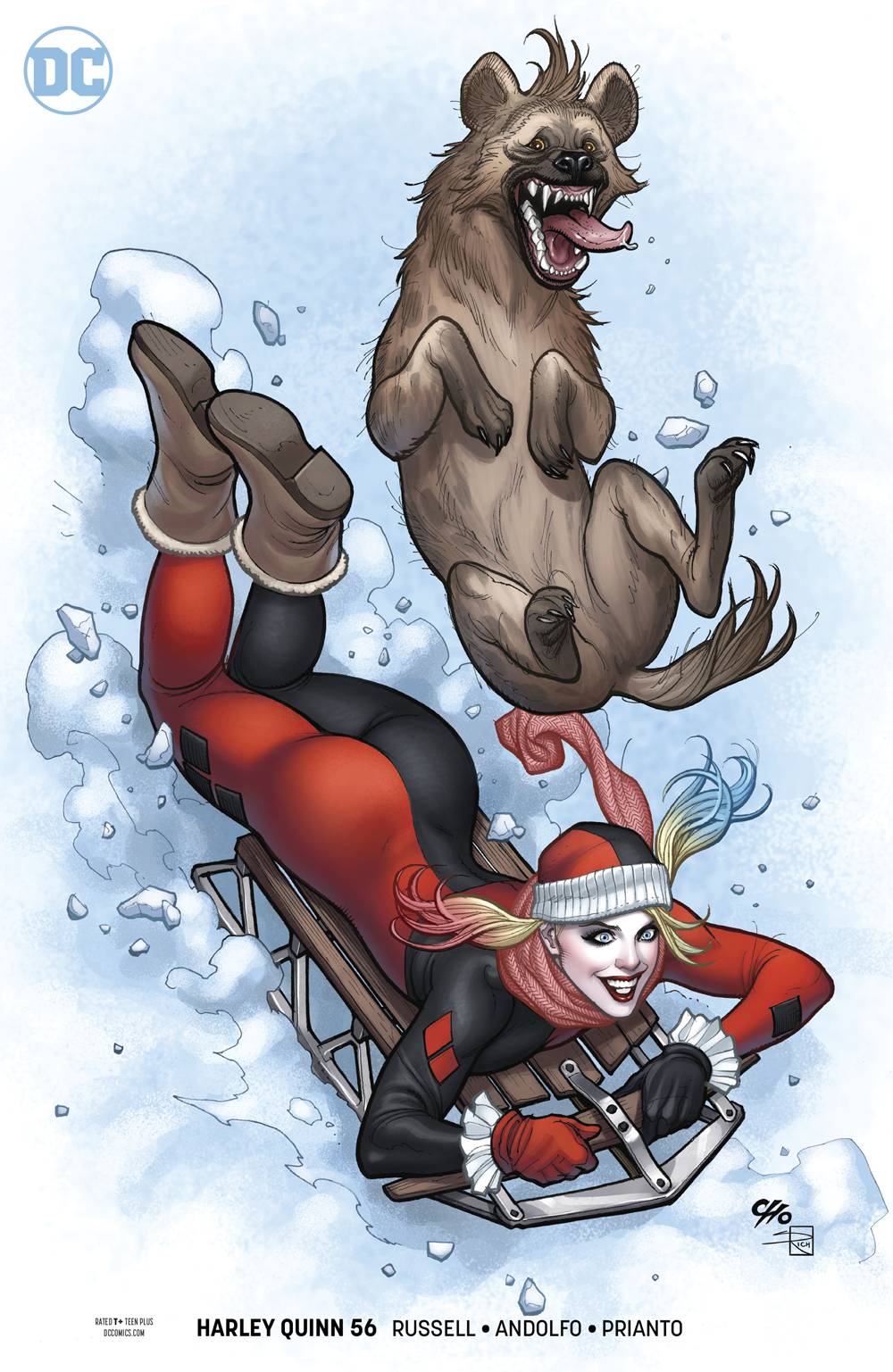 HARLEY QUINN (2016-2020 SERIES: VARIANT EDITION) #56: Frank Cho cover HARLEY QUINN (2016-2020 SERIES: VARIANT EDITION) #56: Frank Cho cover