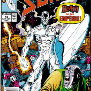 SILVER SURFER (1987: AUSTRALIAN PRICE VARIANT) #53: 1st app Ael-Dan & Dar Benn – NM