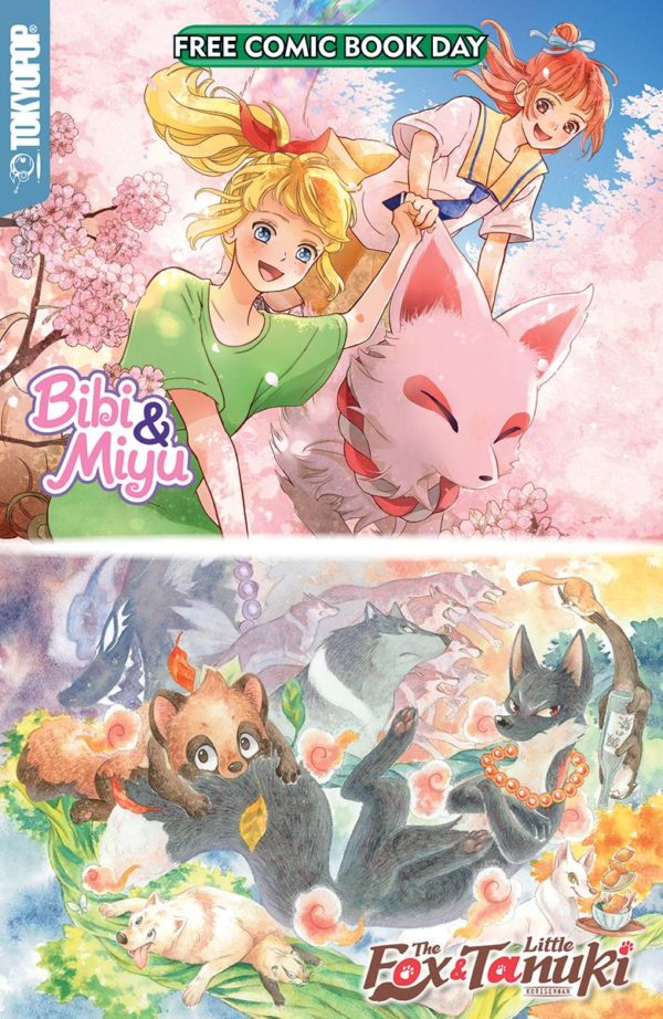 FCBD 2020 #43: TOKYOPOP: Bibi Miyu/The Fox & the Little Tanuki preview