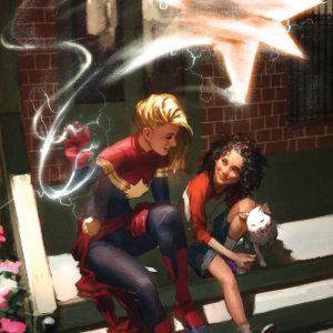 AVENGERS (2018 SERIES) #15: #15 Gerald Parel Captain Marvel cover