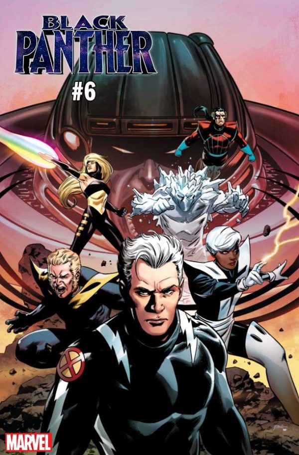 BLACK PANTHER (2018 SERIES) #6: #6 Uncanny X-Men cover