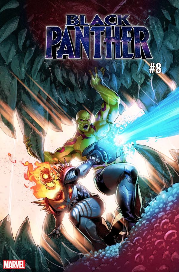 BLACK PANTHER (2018 SERIES) #8: #8 Jamal Campbell Guardians of the Galaxy cover