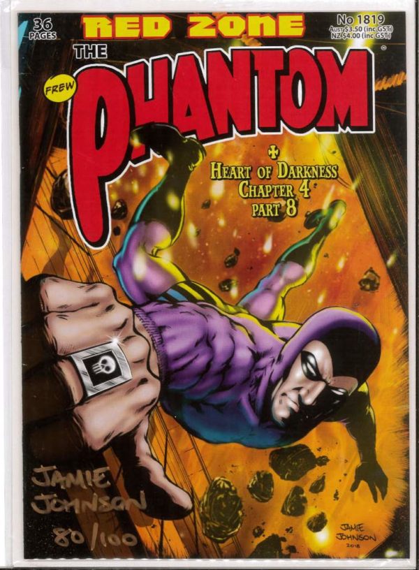 PHANTOM SIGNITURE SERIES (COA) #1819: Jamie Johnson