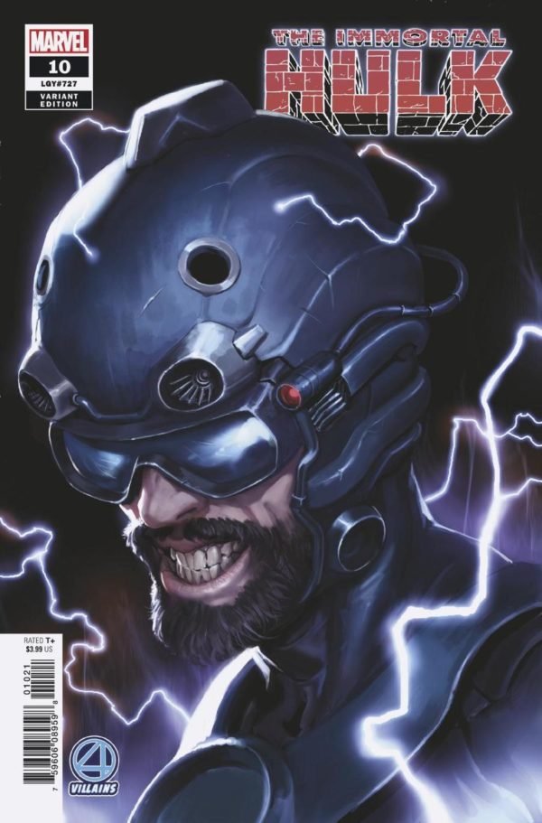 IMMORTAL HULK #10: #10 Marko Djurdjevic Fantastic Four Villains cover
