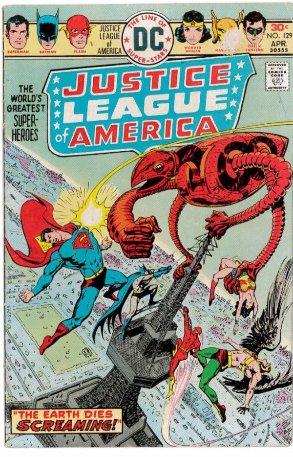 JUSTICE LEAGUE OF AMERICA (1960-1987 SERIES) #129: FN/VF (7.5)