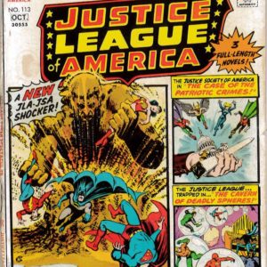 JUSTICE LEAGUE OF AMERICA (1960-1987 SERIES) #113: FN (6.0)