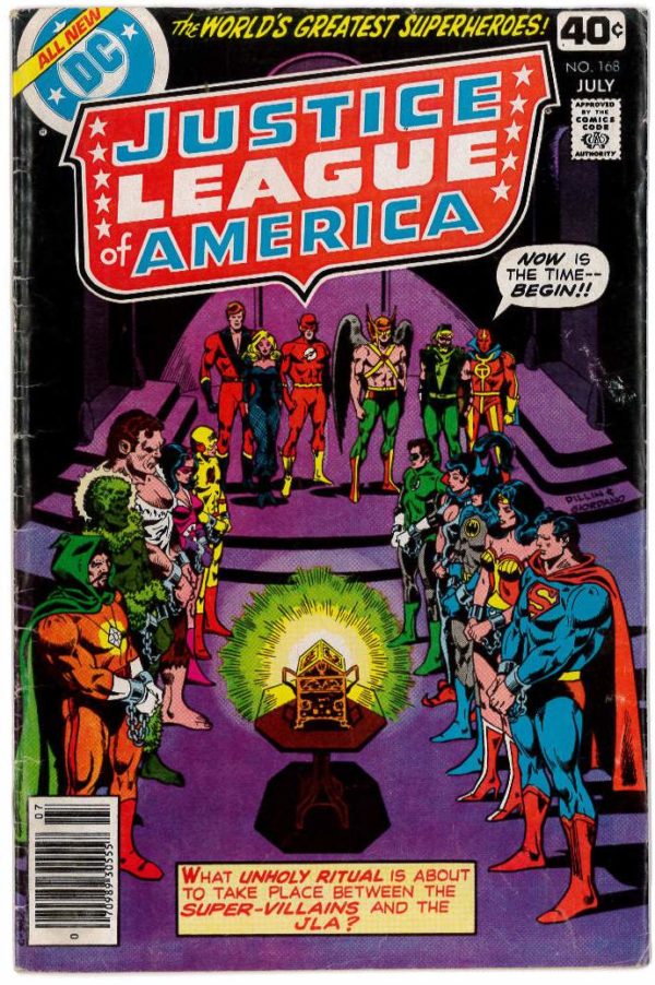 JUSTICE LEAGUE OF AMERICA (1960-1987 SERIES) #168: FN/VF (7.0)