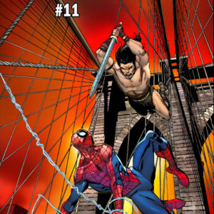 AMAZING SPIDER-MAN (2018-2022 SERIES) #11: #11 Giuseppe Camuncoli Conan vs Marvel cover