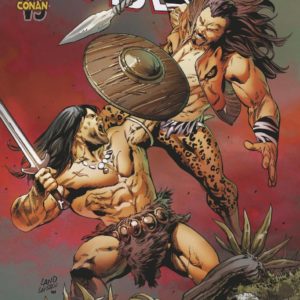AMAZING SPIDER-MAN (2018-2022 SERIES) #14: #14 Greg Land Conan VS Marvel Villains cover