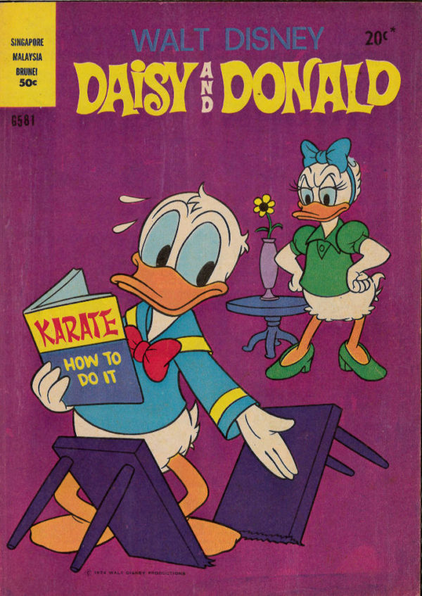 WALT DISNEY’S COMICS GIANT (G SERIES) (1951-1978) #581: Daisy and Donald – VF