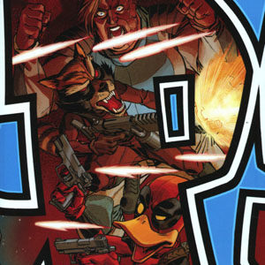 DEADPOOL THE DUCK #401: #4 Dave Johnson connecting cover D DEADPOOL THE DUCK #401: #4 Dave Johnson connecting cover D