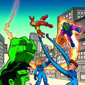 FANTASTIC FOUR (1961-2015 SERIES: VARIANT EDITION) #572: #572 Super Hero Squad cover